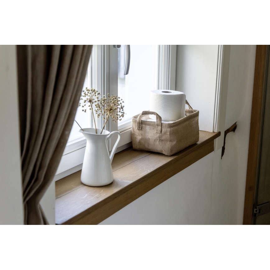 WENKO 64470100 - Kosz JUNA 20x15 cm brązowy