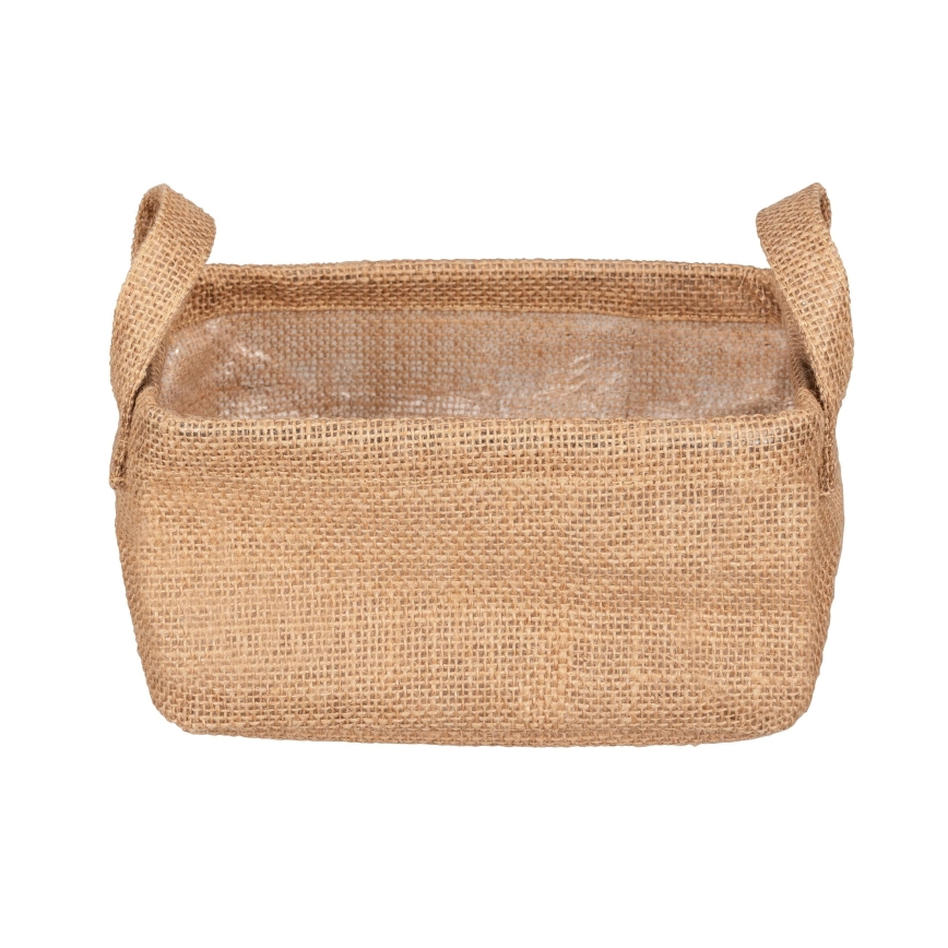 WENKO 64470100 - Kosz JUNA 20x15 cm brązowy