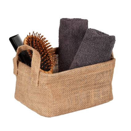 WENKO 64470100 - Kosz JUNA 20x15 cm brązowy