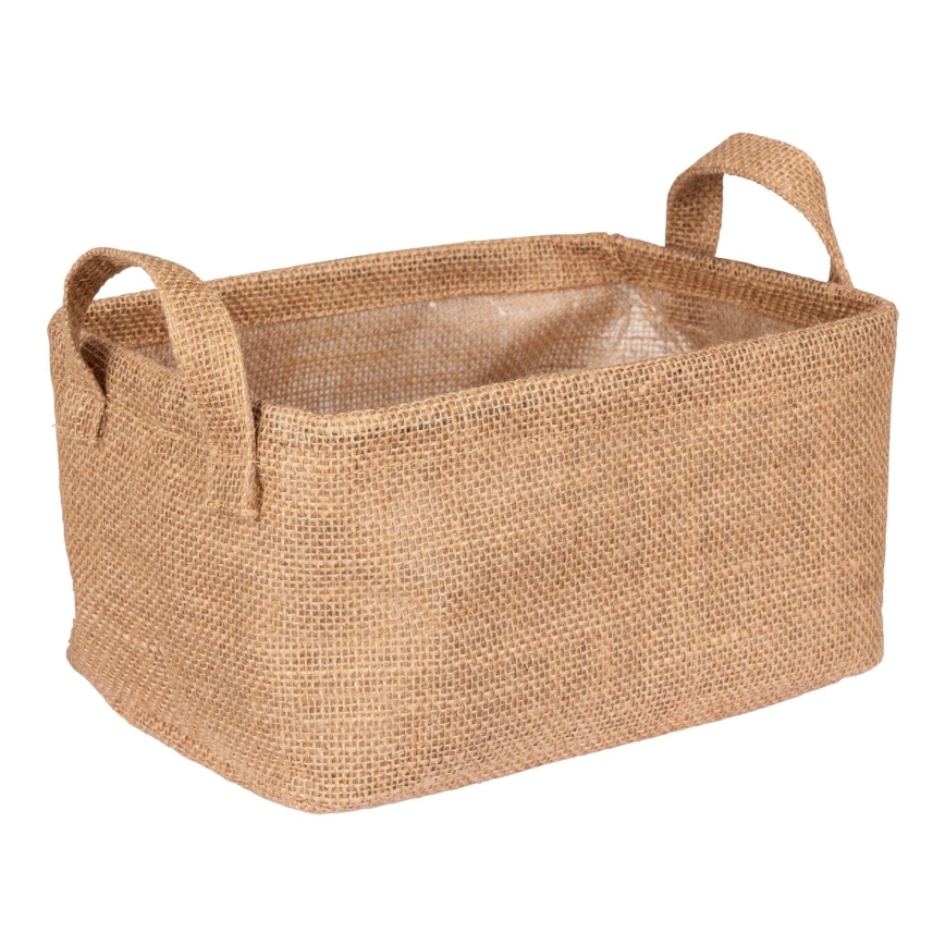 WENKO 64471100 - Kosz JUNA 24x17 cm brązowy