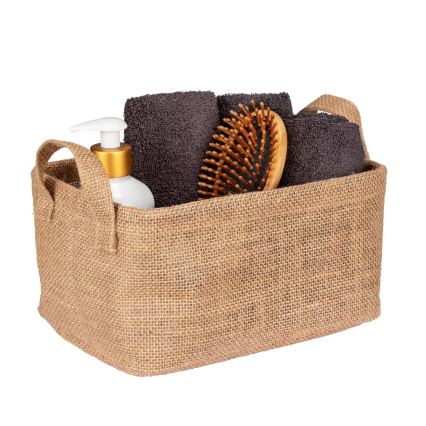 WENKO 64471100 - Kosz JUNA 24x17 cm brązowy