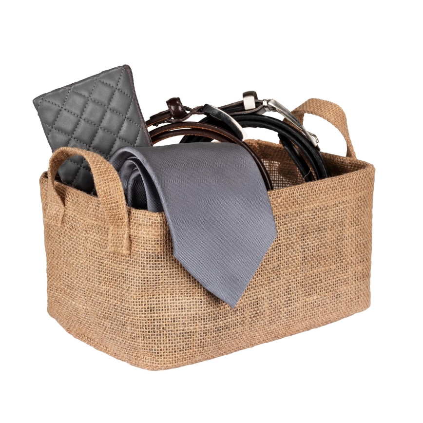 WENKO 64471100 - Kosz JUNA 24x17 cm brązowy