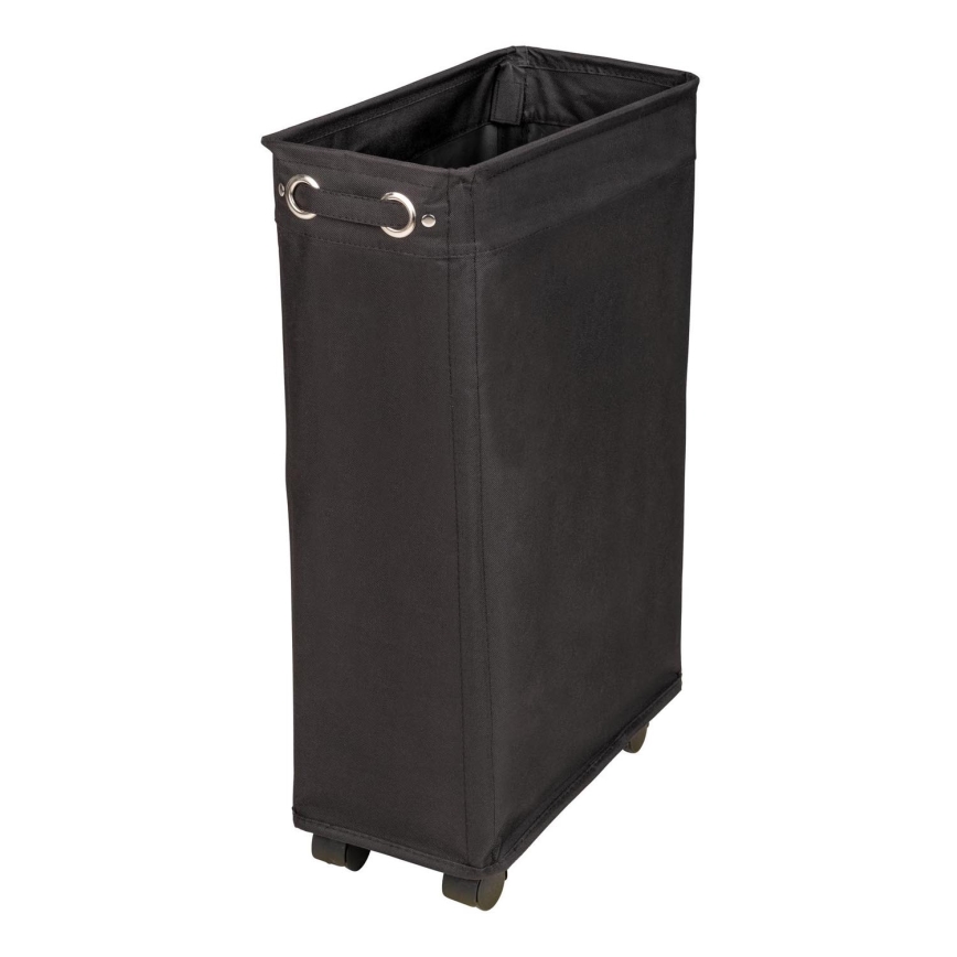 WENKO 69737800 - Kosz na pranie CORNO 18,5x60 cm czarny