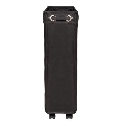 WENKO 69737800 - Kosz na pranie CORNO 18,5x60 cm czarny