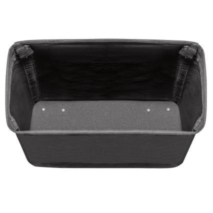 WENKO 69737800 - Kosz na pranie CORNO 18,5x60 cm czarny