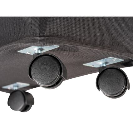 WENKO 69737800 - Kosz na pranie CORNO 18,5x60 cm czarny