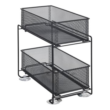 WENKO 69768800 - Uchwyt na gniazdko GIOMA 35x33,5 cm czarny