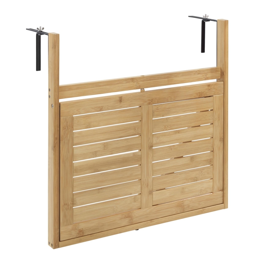 WENKO 69806800 - Stół WAIKIKI 64x65 cm biały/brązowy