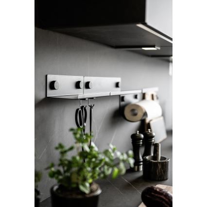 WENKO 71144800 - Uchwyt na rolkę JET 30x15 cm czarny