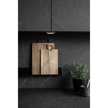 WENKO 71146800 - Pojemniki na przyprawy JET 40x7,5 cm czarne