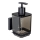 WENKO 71444800 - Dozownik mydła VACUUM-LOC QUADRO ED 7,5x16 cm czarny