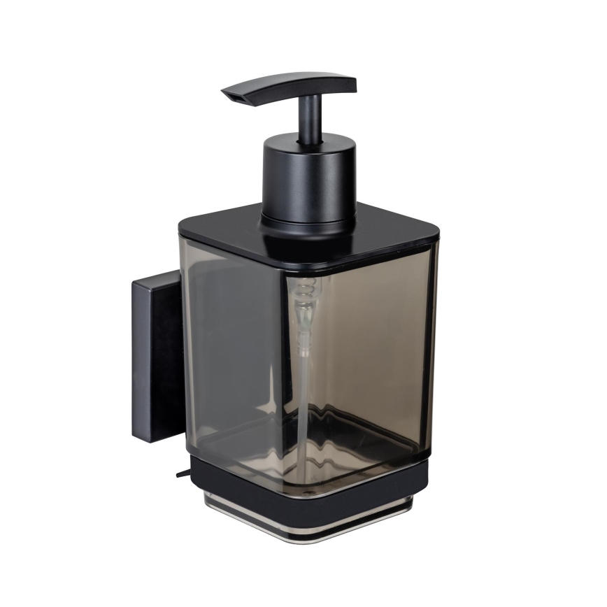 WENKO 71444800 - Dozownik mydła VACUUM-LOC QUADRO ED 7,5x16 cm czarny