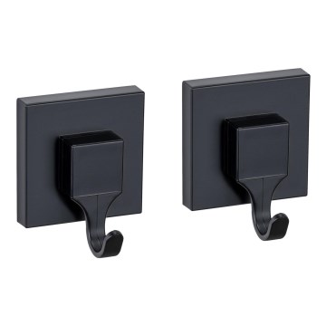 WENKO 71448800 - Haczyk VACUUM-LOC QUADRO ED 6x7 cm czarny