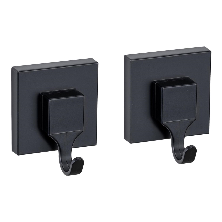 WENKO 71448800 - Haczyk VACUUM-LOC QUADRO ED 6x7 cm czarny