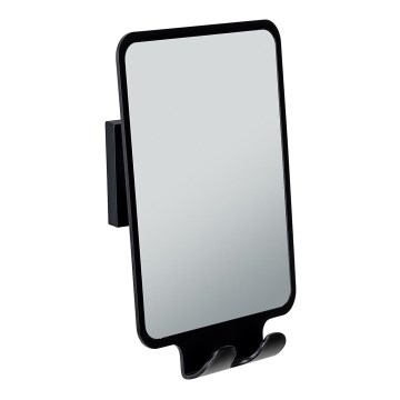 WENKO 71449800 - Lustro VACUUM-LOC QUADRO ED 14x19,5 cm czarne