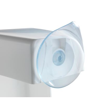 WENKO 73361100-Stołek do wanny SECURA 40x31 cm biały/przezroczysty