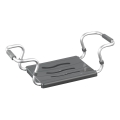 WENKO 73392500-Siedzisko Bezpieczeństwo w łazience 26x18 cm srebrne/antracytowe