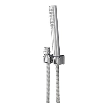WENKO 81340100 - Prysznic DUO 170x2,7 cm błyszczący chrom/srebrny/szary