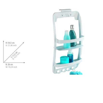 WENKO 8409100 - Regał UNIVERSAL 26x54,5 cm biały