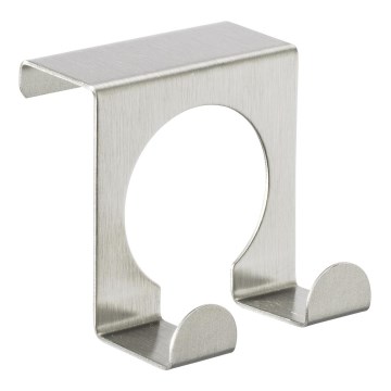WENKO 8411100 - Haczyk 5x5 cm stal nierdzewna/srebrny