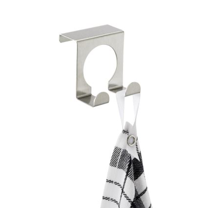 WENKO 8411100 - Haczyk 5x5 cm stal nierdzewna/srebrny