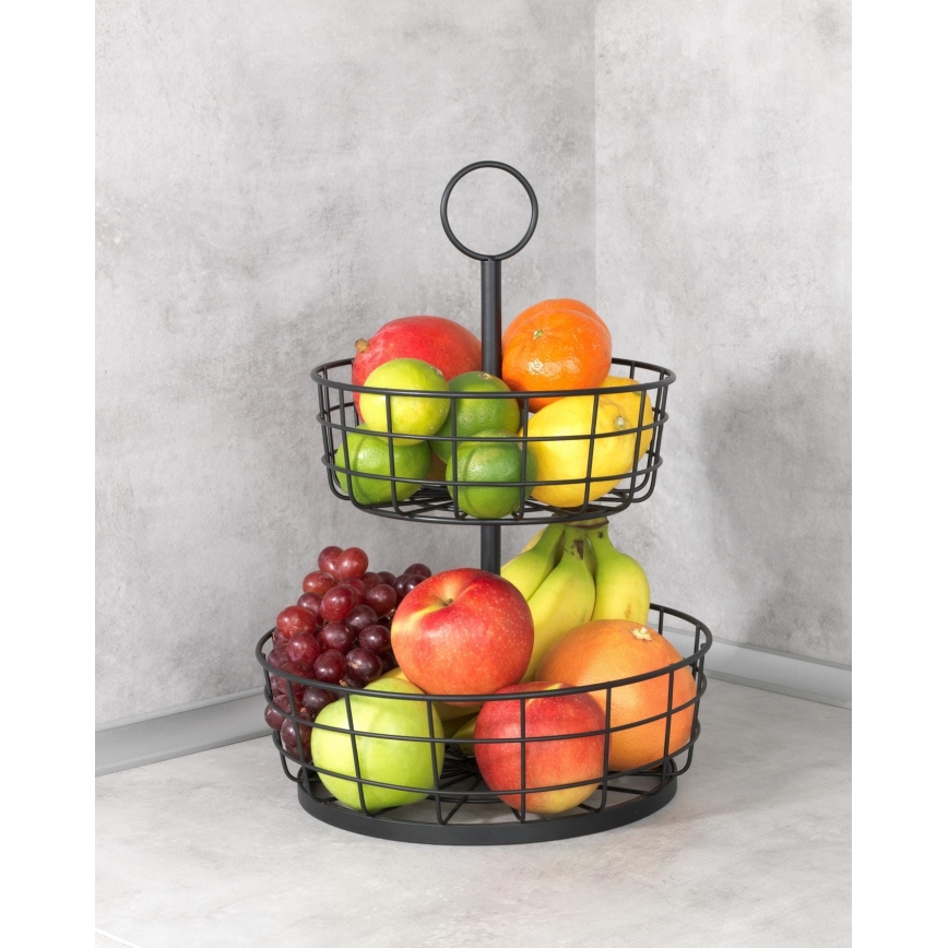 WENKO 88740800 - Kosz LOFT 28x39 cm czarny