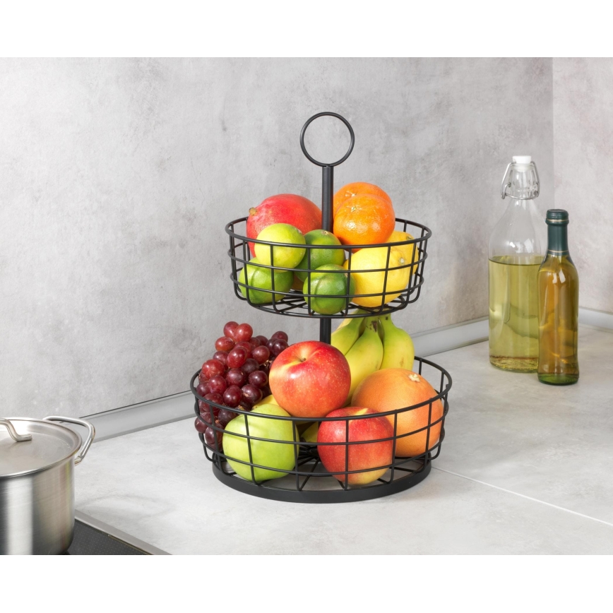 WENKO 88740800 - Kosz LOFT 28x39 cm czarny