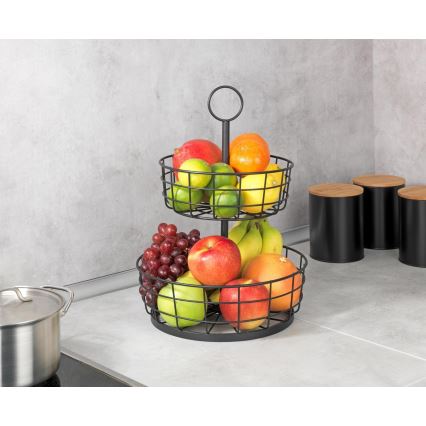 WENKO 88740800 - Kosz LOFT 28x39 cm czarny