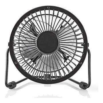 Wentylator biurkowy 3W/USB 10 cm czarny
