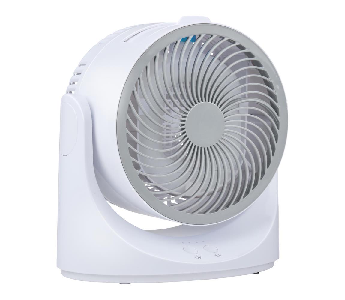 Wentylator biurkowy LED RGB z efektem mgły 5V