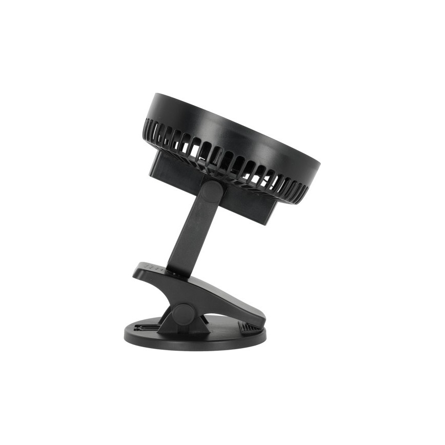 Wentylator biurkowy z klipsem VIENTO 6W/5V 2000 mAh czarny
