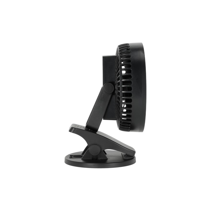 Wentylator biurkowy z klipsem VIENTO 6W/5V 2000 mAh czarny