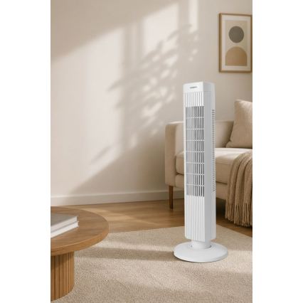 Wentylator kolumnowy 50W/230V 74,5 cm biały