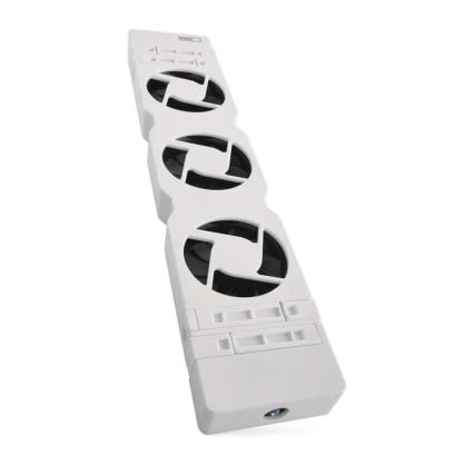 Wentylator pod grzejnik 5/230V biały