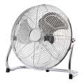 Wentylator podłogowy 45 cm, 3 rychlosti, lesklý chrom, 140W
