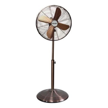 Wentylator podłogowy 60W/230V śr. 40 cm miedź