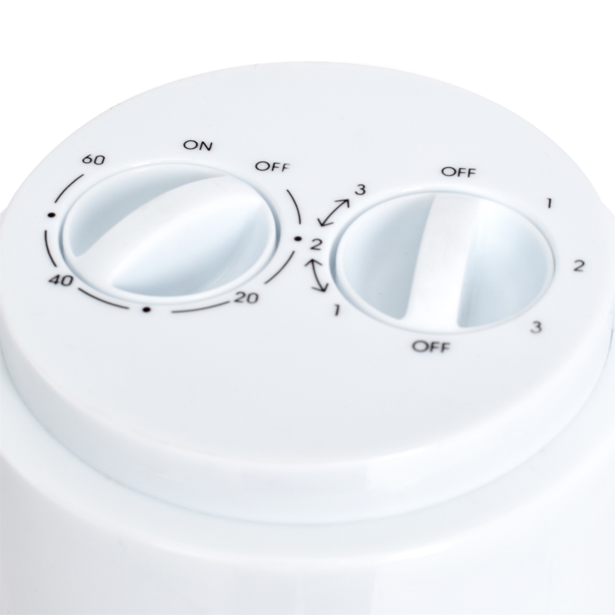 Wentylator podłogowy TOWER 50W/230V biały