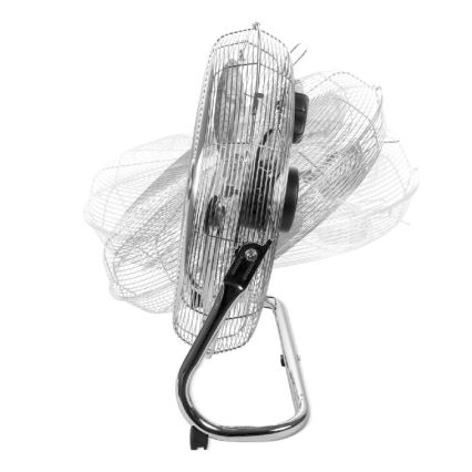 Wentylator podłogowy VIENTO 200W/230V w błyszczącym chromie