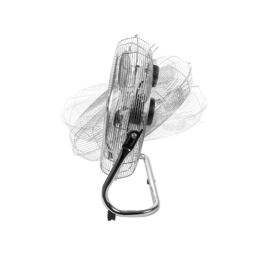 Wentylator podłogowy VIENTO 200W/230V w błyszczącym chromie