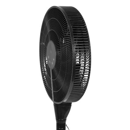 Wentylator stojący 25W/230V Ø 40 cm, czarny + pilot zdalnego sterowania