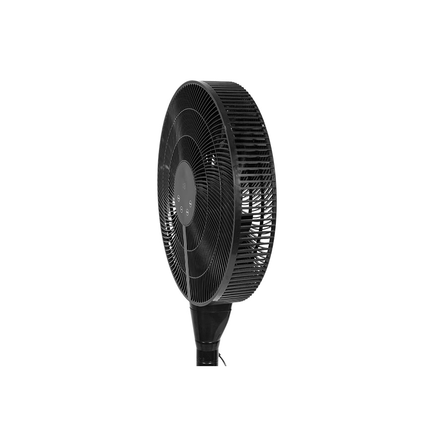 Wentylator stojący 25W/230V Ø 40 cm, czarny + pilot zdalnego sterowania