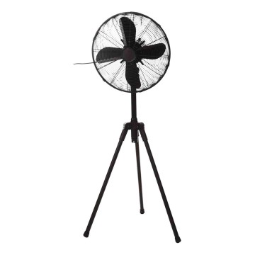 Wentylator stojący 50 W/230 V, śr. 44 cm, czarny