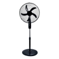 Wentylator stojący 60 W/230 V, Ø 50 cm, czarny