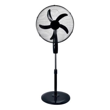 Wentylator stojący 60 W/230 V, Ø 50 cm, czarny