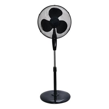 Wentylator stojący 60W/230V 125 cm czarny
