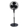 Wentylator stojący 60W/230V 125 cm czarny