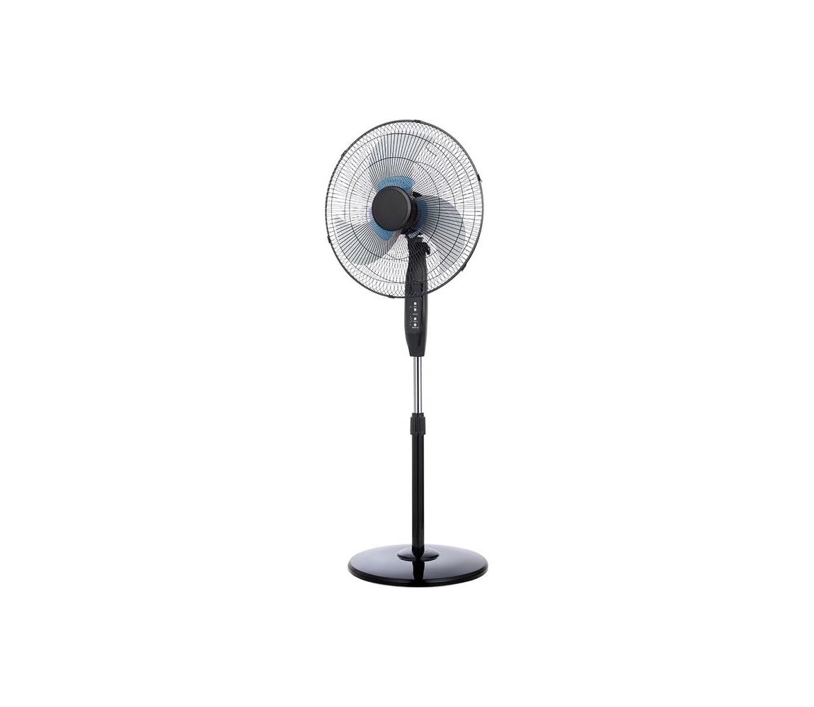 Wentylator stojący 65W/230V 145 cm czarny + pilot zdalnego sterowania