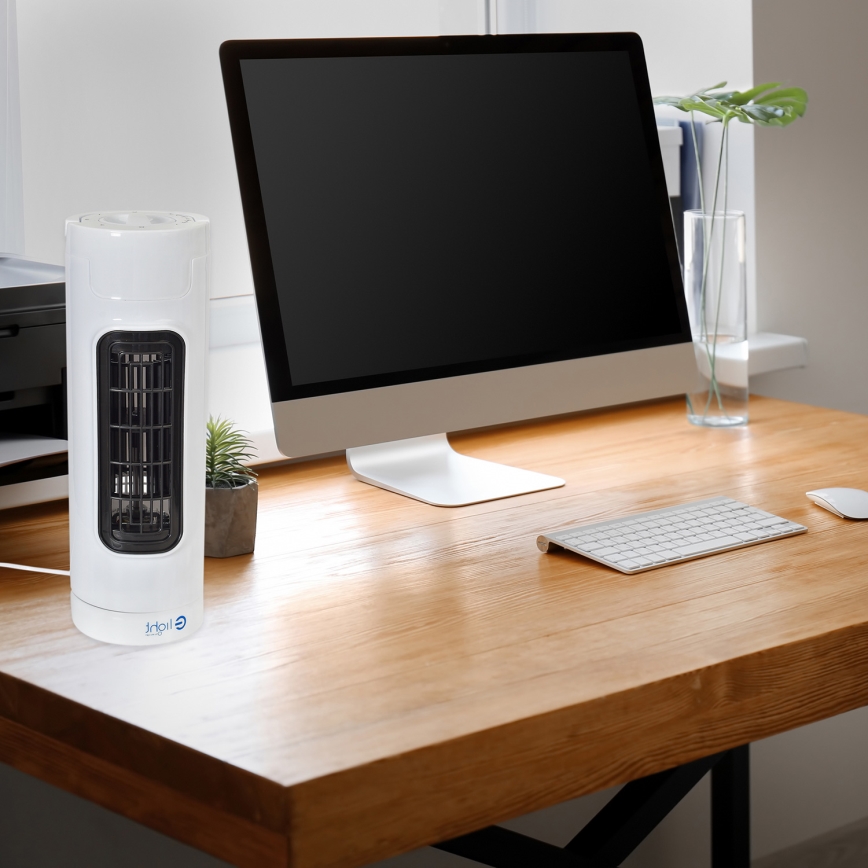 Wentylator stojący TOWER 30W/230V biały
