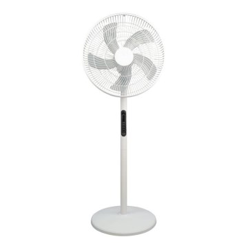 Wentylator stojący VIENTO-R 40W/230V biały + pilot zdalnego sterowania