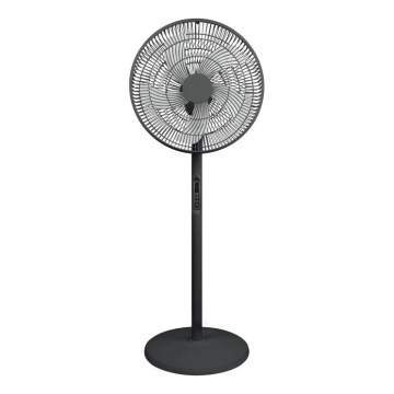 Wentylator stojący VIENTO-R 40W/230V czarny + zdalne sterowanie